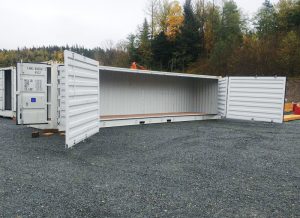 Garlen 20 foot container with full swing out sides