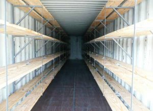 Garlen Holdings fabricated container shelving